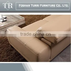 Modern Luxury Design Geniune Leather Sofa Set thumbnail-4