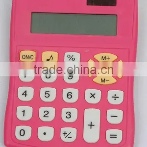 Plastic Electronic Solar Desktop Office Calculator thumbnail-1
