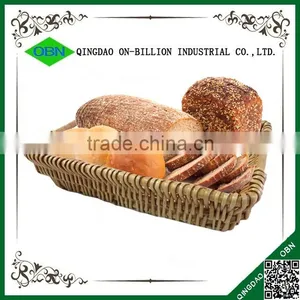 Customized Natural Wicker Bread Baskets for Kitchen thumbnail-1