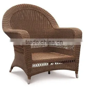 Outdoor Rattan Armchair or Wicker Garden Chair thumbnail-1