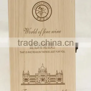 High Quality Customized Wooden Wine Box thumbnail-2