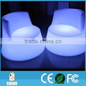 Glow Lighting Arm Chair Lounge Room Chair thumbnail-4
