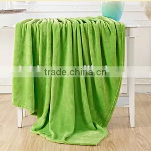 Factory Top High Quality Soft Comfortable Anti Pilling Any Size Color Flannel Blanket thumbnail-1
