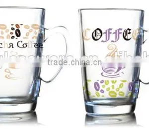 6oz 8oz 10oz 12oz Color Printing Glass Coffee Mug thumbnail-4