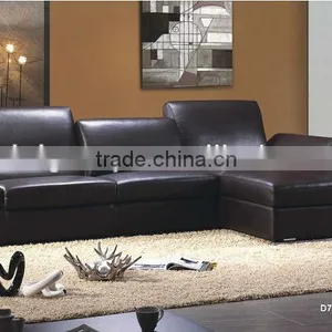 Bisini Modern Simple Leather Hotel Living Room Sofa Set (BG90479) thumbnail-1