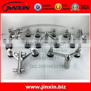 JINXIN 304 316 Stainless Steel Glass Spider_one Arm Two Arms Three Arms Four Arms Six Arms Glass_glass Clamp Spider thumbnail-1