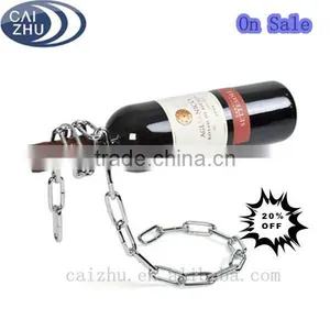 2017 Hot Selling Chain Wine Holder Rack and Stand thumbnail-1