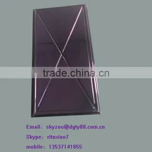 Custom Vacuum Formed Suction Plastic Light Box Cover With Oil Spout thumbnail-1