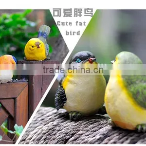 2017 Hotsell Cute Fat Bird Simulation Garden Ornaments thumbnail-4