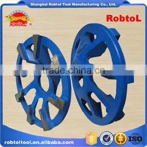 105mm L Type Segment Diamond Grinding Wheel Abrasive Polishing Disc for Concrete Granite Marble Double Cup Wheel thumbnail-6