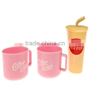 Wholesale Funny Plastic Mini Food Toy & Dishes Set Pots, Pans, Plates, Eggs, Dessert, Meat, Pantry, Cookware, Utensils, Tray thumbnail-5