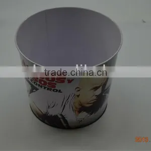 Metal Popcorn Tin Bucket for Cinema thumbnail-1