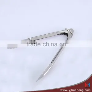 Mirror Full Stainless Steel BBQ Serving Food Tongs (HFT-SS01E) thumbnail-5