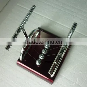 GM413A Plastic Base Newton Cradle Balance Ball Pendulum thumbnail-1
