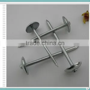 Umbrella Head Galvanized Roofing Nails With Rubber Washer thumbnail-4