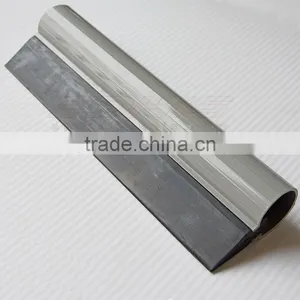 A74B-23cm Black Rubber Turbo Squeegee With Straight Coner thumbnail-1