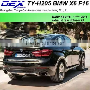 Auto Part Suv Exhaust Rear Diffuser Kit for BM---W X6 F16 thumbnail-4