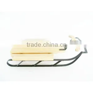 Sleigh Simple Style Wholesale Custom Wood Snow Sled thumbnail-1