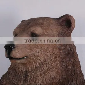 Sitting Grizzly Bear 9ft thumbnail-3