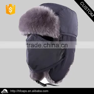 Funny Winter Ski Hat / Russian Ski Ear Flap Cap thumbnail-1