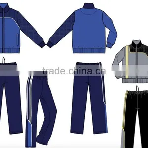 Fashion Men's Trainer Suit Men's Running Wear Sports Suit Factory OEM thumbnail-1