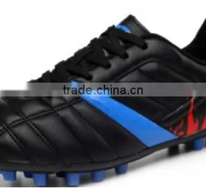2017 New Design Non-branded Football Shoe Factory Stock Lot Sport Shoes Low Price Wholesale thumbnail-3