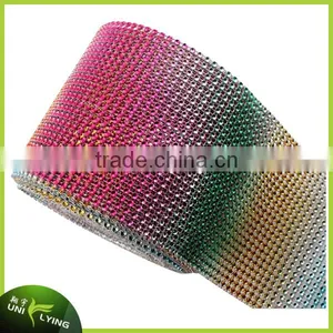 Wholesale Variety Crystal Rhinestone Trim Diamond Sheet Trimming Plastic Mesh Rhinestones thumbnail-5