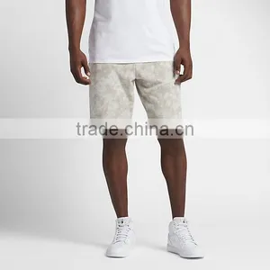 MGOO Custom Mens Elastic Waist Sports Pants Sublimation Printing Dri Fit Shorts Wholesale thumbnail-4