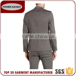 2017 Hot New Products Patch Pocket Fashion Polyester Viscose New Design Business Men Suit Custom thumbnail-6