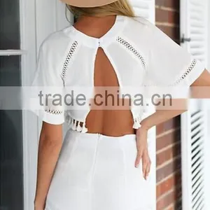 Wholesale - Women Beach Dresses Holiday Dresses Hot Fashion Women Crop Top Midi Skirt Set Summer Holiday Beach Sexy Sets Trendy thumbnail-5