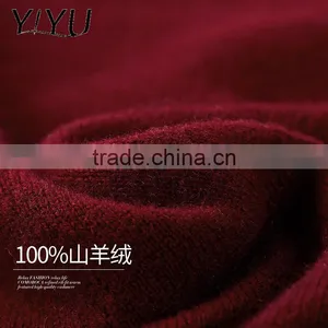 Trend Winter Cashmere Sweater Women Black V-neck Knit Pullover thumbnail-5