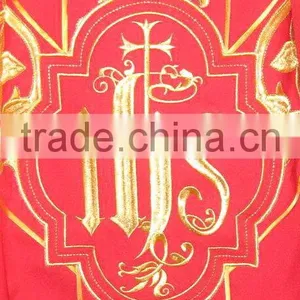 China Factory Supply White Clergy Surplice Robe Gown Acrylic Church Textile thumbnail-3