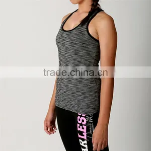 2016 Guangzhou Shandao Summer 100% Bmaboo Fiber Casual Printed Ladies Spaghetti Strap Top thumbnail-2
