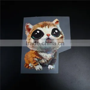 PET Appliques DIY Scrapbooking Craft Cat Animal Multicolor Custom Embroidered Patches thumbnail-1