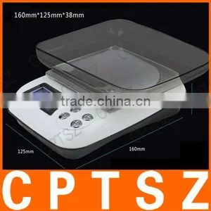 DM3 0.1x3kgs Mini Digital Food Tea Chinese Medicine Scale thumbnail-6
