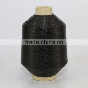 Manufacturer Black mx Type Metallic Yarn for Embroidery Machine thumbnail-1
