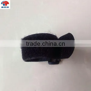 Custom Logo Black Hook & Loop Strap for Electrical Cable thumbnail-5
