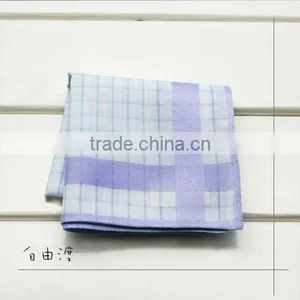Purple Line Yarn Dyed Handkerchief thumbnail-1