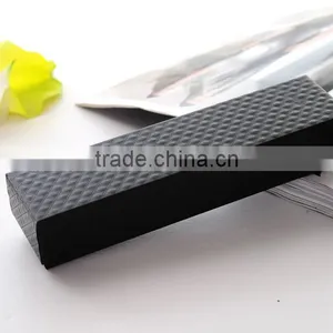 Black Necklace Bracelet Jewelry Gift Packakaging Box Long Rectangle Black Good Quality Gift Fine Package Case High Quality Box thumbnail-1