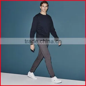 Shuliqi Wholesale Men Latest Design Tracksuit Contrast Trouser Plain Cotton Mens Tracksuit thumbnail-1