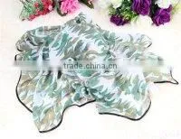 PRINTED POLYESTER SCARF thumbnail-1