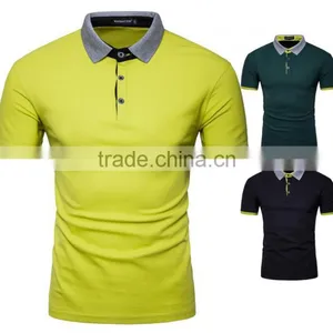 China Factory Cheap Men's Polo Shirts Price Plain thumbnail-1