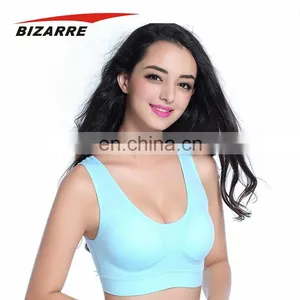 Wholesale Custom Adjustable Polyester Womens Sports Bra thumbnail-1