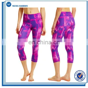 Best Quality Customizable Casual White Cotton Yoga Pants thumbnail-1