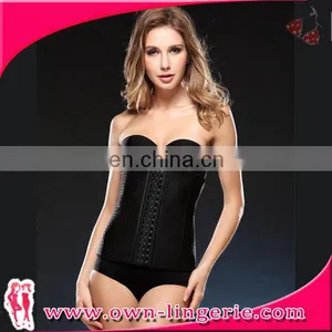 Best Selling Plus Size Waist Trainer Belt Latex Steel Boned Corset thumbnail-1
