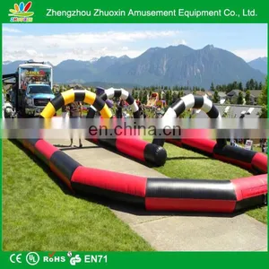 Commercial Interactive Game Inflatable Human Inflatable Race Track Games thumbnail-1