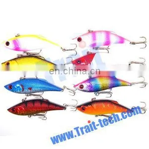 7.5cm Long Assorted Colorful Fishing Tackle Artificial Fishing Bait With Fishhook thumbnail-1