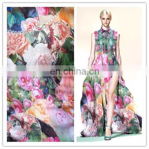 95%cotton 5%spandex 4way Stretch 200gsm Fabric Cartoon Pattern Small Quantity thumbnail-1