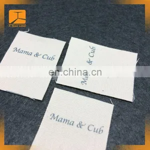 Self Adhesive Fabric t Shirt no Label Maker Cotton Clothes Laundry Barcode Sticker Label thumbnail-5