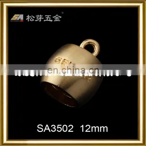 2016 New Fashion Custom Engraved Metal Logo Beads thumbnail-3